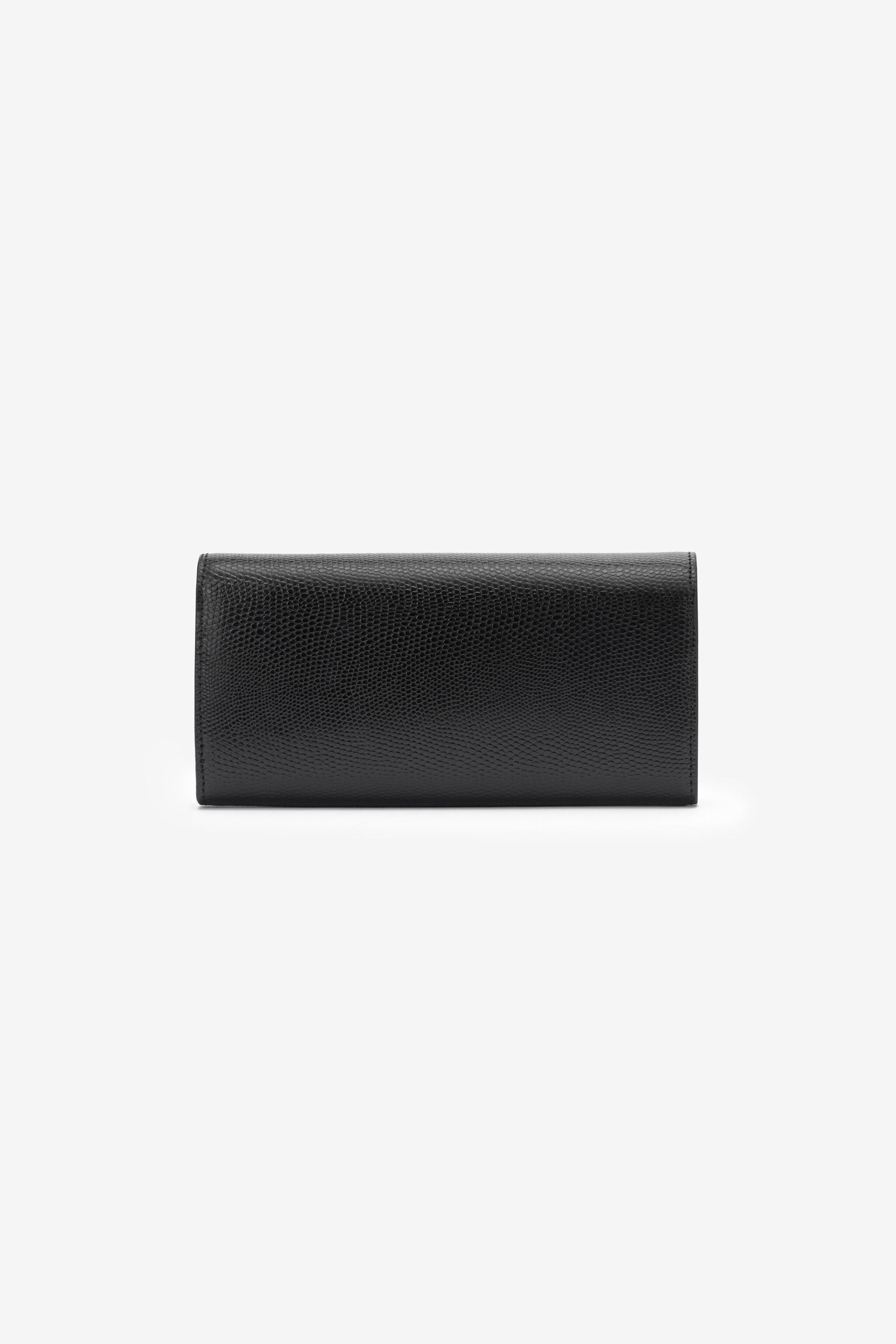 RC Wallet with flap and Monogram RC RC Wallet with flap and Monogram RC Black OOA00D-PZ015
