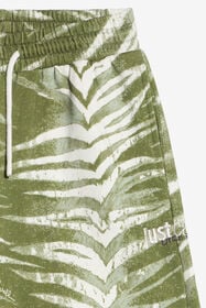 JC Shorts Zebra Print ZEBRA GREEN WFT20K-2Q001