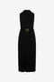 RC Robe midi avec détail serpent RC Robe midi avec détail serpent BLACK WKT122-JE034