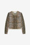 JU Strickjacke mit Leoparden-Print JAGUAR XJM90P-7HS60