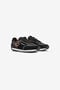 JC Sneakers noires avec insert peau de jaguar et paillettes JC Sneakers noires avec insert peau de jaguar et paillettes BLACK VFS088-VF616