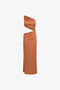 RC One-shoulder dress RC One-shoulder dress Bronze SWT119-JJ036