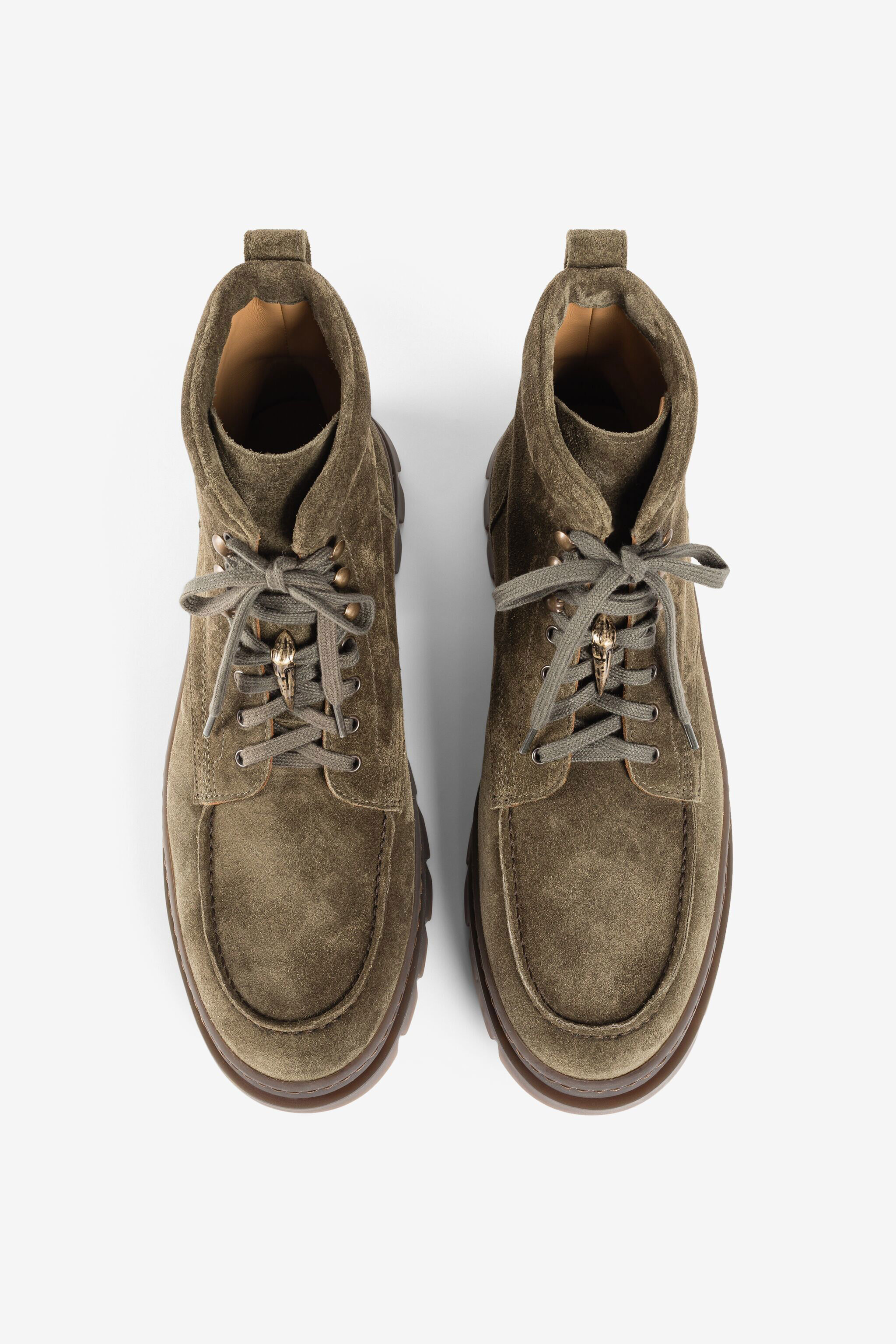 RC Tiger Tooth Suede Boots RC Tiger Tooth Suede Boots ANETO PRS003-PZA95
