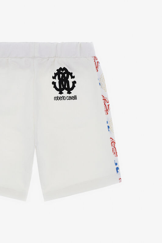 JU RC Logo Pants JU RC Logo Pants White SJT253-CF050