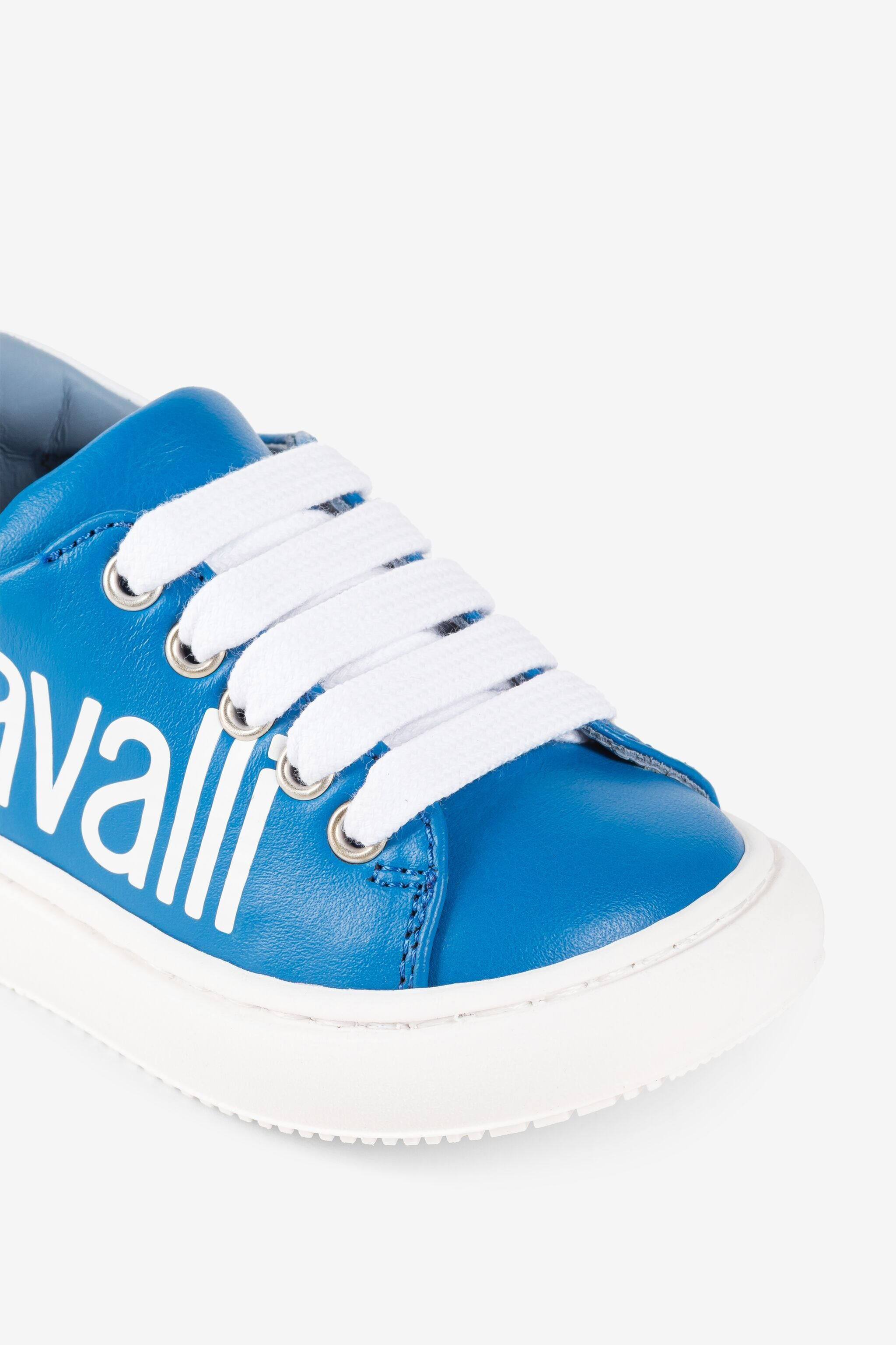 JU Sneakers mit Logo-Print JU Sneakers mit Logo-Print Blau Q61134-Q0037