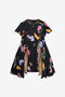 JU Silk floral dress JU Silk floral dress BLACK VJT10D-6DP32