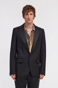 RC Single breasted jacket Black SMT400-VW003