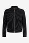 RC Samtjacke Mit Zebra-Print RC Samtjacke Mit Zebra-Print BLACK XNT401-PCT26