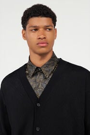 RC RC Motif Cardigan BLACK WRM908-MQ014