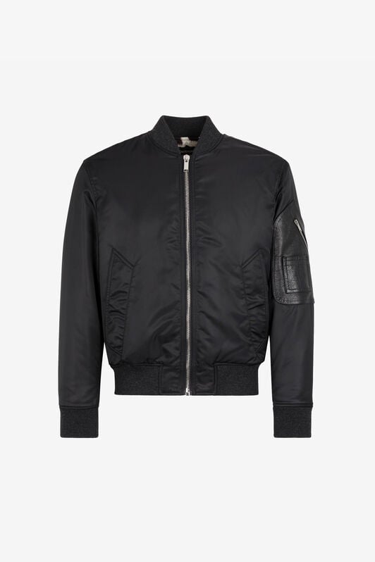 RC Logo-Embroidered Bomber Jacket RC Logo-Embroidered Bomber Jacket Black RRT406-SB084