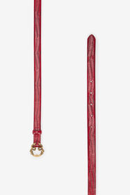 RC Serpentine Leather Belt RED WKC002-PA001