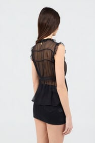 RC Chemise Noire BLACK SOT71C-SE005