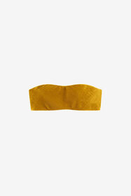 RC Crop top Giallo PWT605-VL067