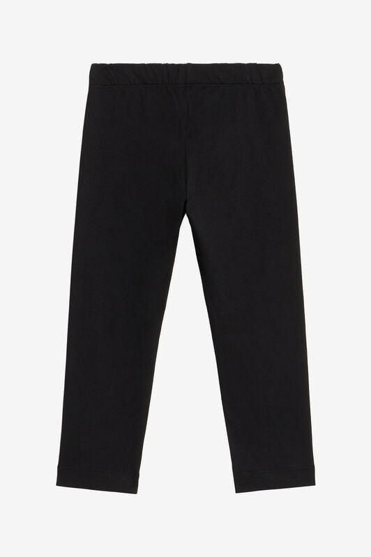 JU Sports Pants With Embroidered Logo JU Sports Pants With Embroidered Logo Black UJT23N-JD001