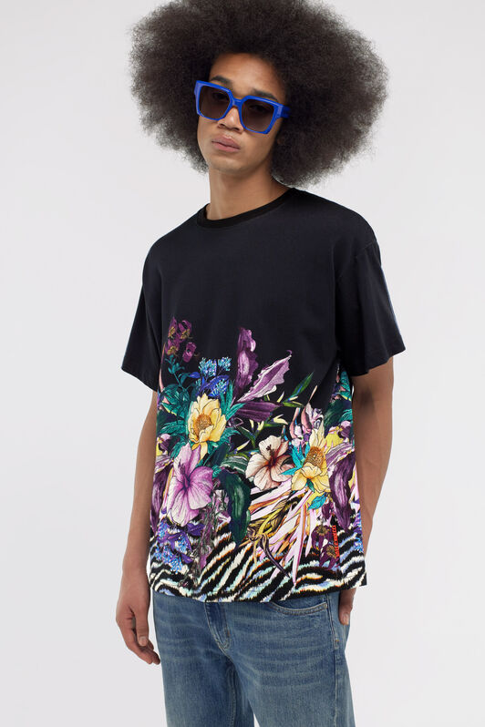 JC Just Cavalli T-shirt JC Just Cavalli T-shirt Black SFT264-SF175