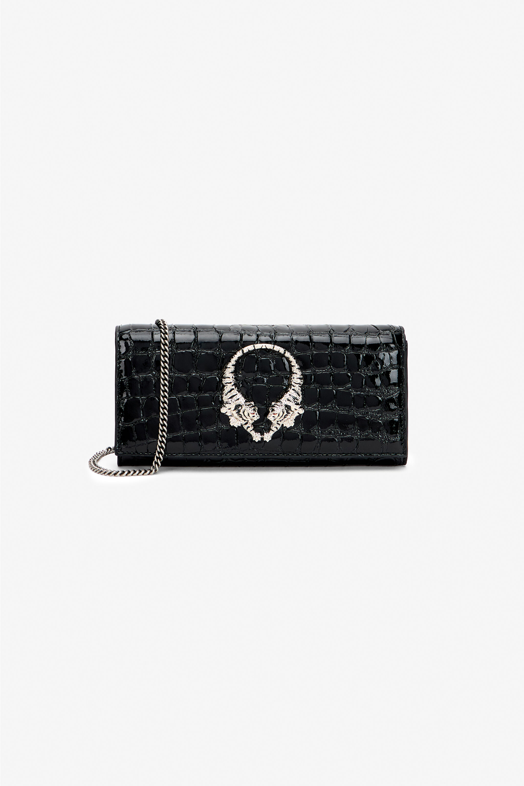 RC Portefeuille Roar En Cuir Avec Chaîne RC Portefeuille Roar En Cuir Avec Chaîne BLACK WKA007-PZE04