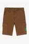 JU Short cargo à imprimé RC Monogram JU Short cargo à imprimé RC Monogram Marron RJT225-CE035