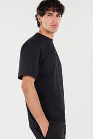 RC T-Shirt With Mirror Snake Monogram Black VRT61A-JD060