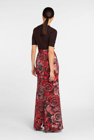 JC Gonna lunga con stampa floreale Just Cavalli Rosso FQLSGR-ISD69