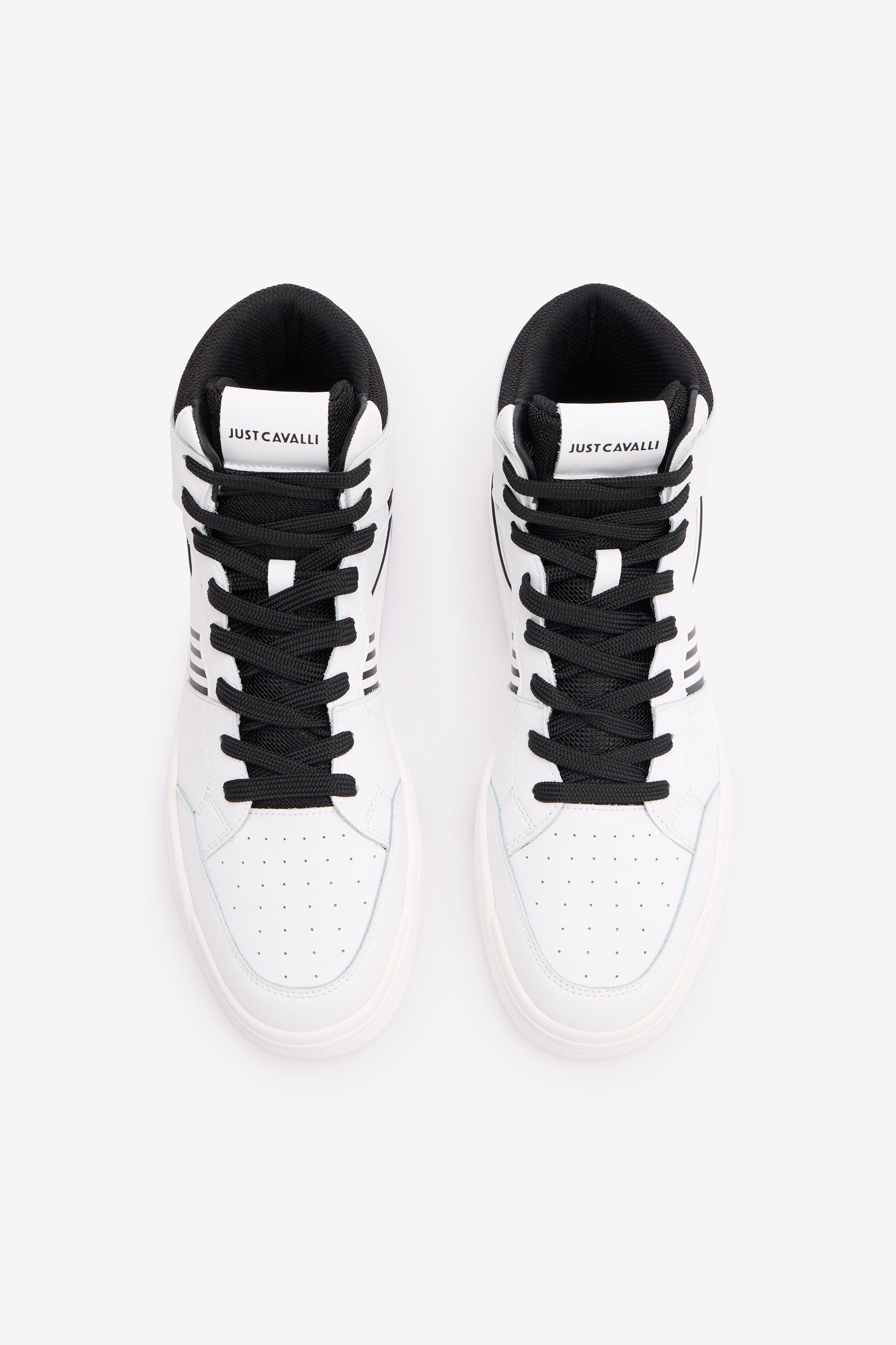JC High-Top Sneakers With Logo JC High-Top Sneakers With Logo White SFS058-SF304