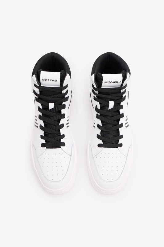 JC High-Top Sneakers With Logo JC High-Top Sneakers With Logo White SFS058-SF304