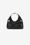 JC Black Quilted Shoulder Bag With Buckles JC Black Quilted Shoulder Bag With Buckles BLACK VFB104-VF736