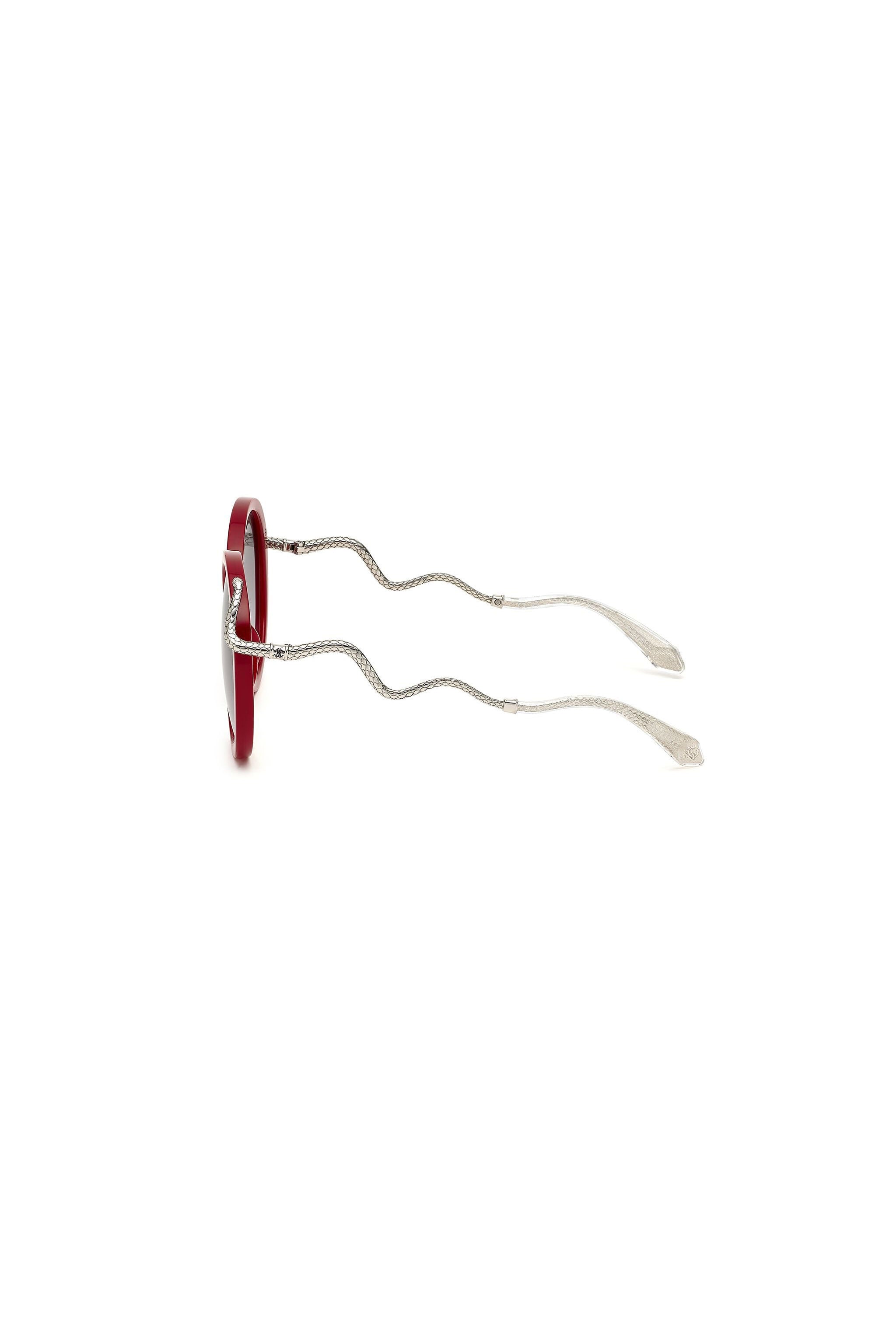 RC Roberto Cavalli Sunglasses Snake Collection RC Roberto Cavalli Sunglasses Snake Collection Dark red PD1324-PD190