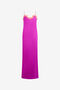 RC Robe Nuisette Maxi en Soie Fushia FUCHSIA WQT110-SE042