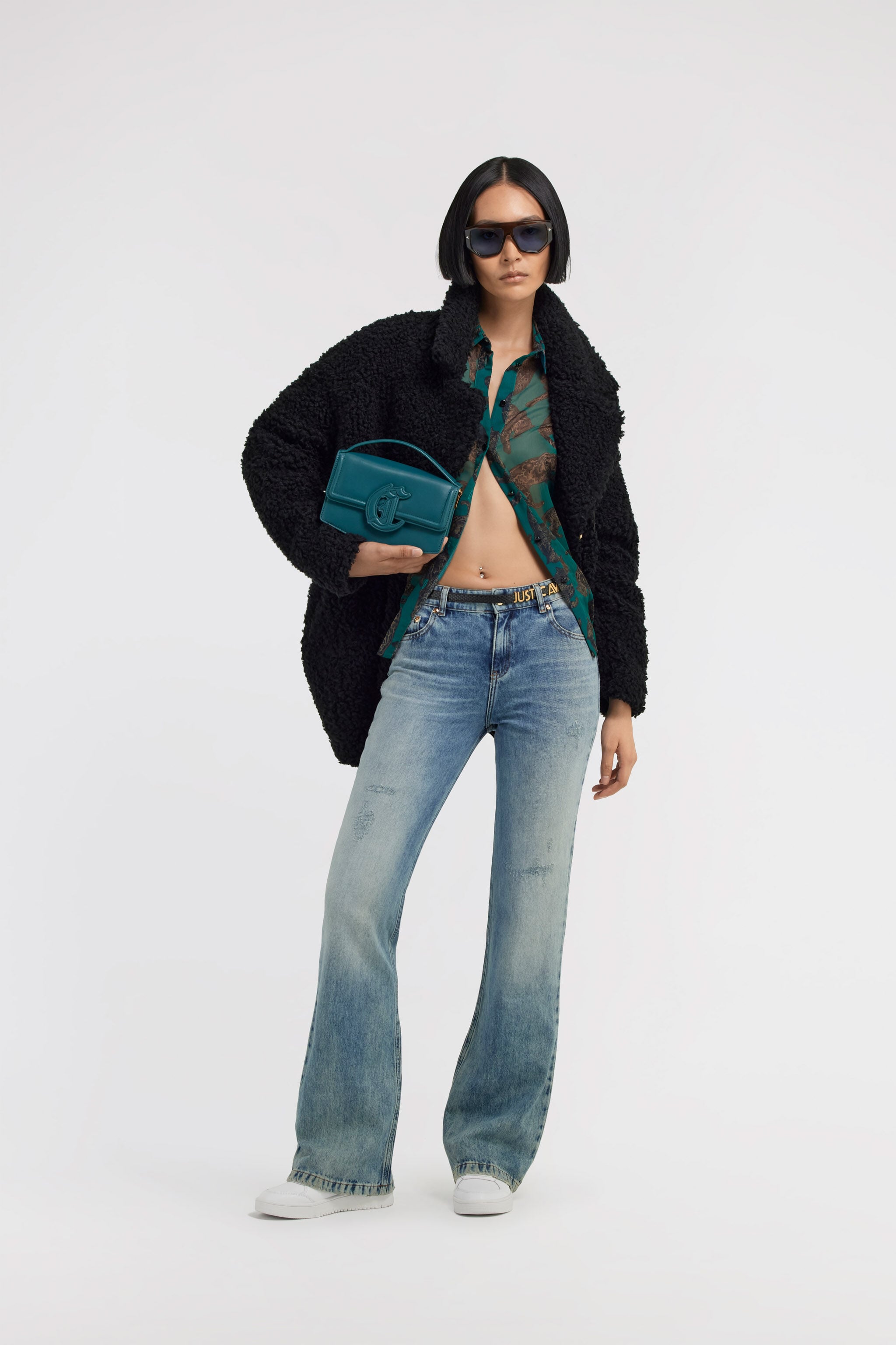 JC Just Cavalli denim JC Just Cavalli denim Bleu foncé TFJ017-TF127