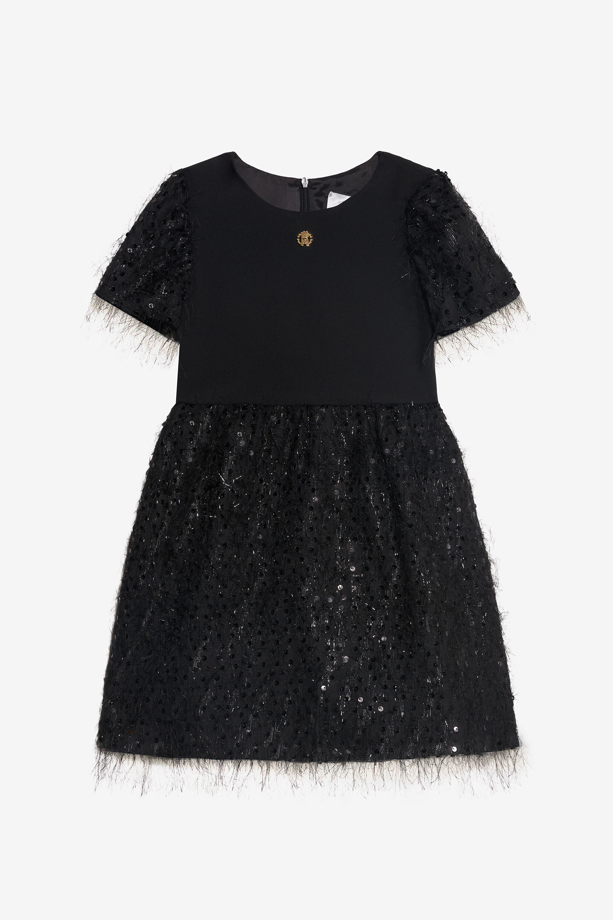 JU Shimmer Embellished Dress JU Shimmer Embellished Dress BLACK XJT10T-KU018