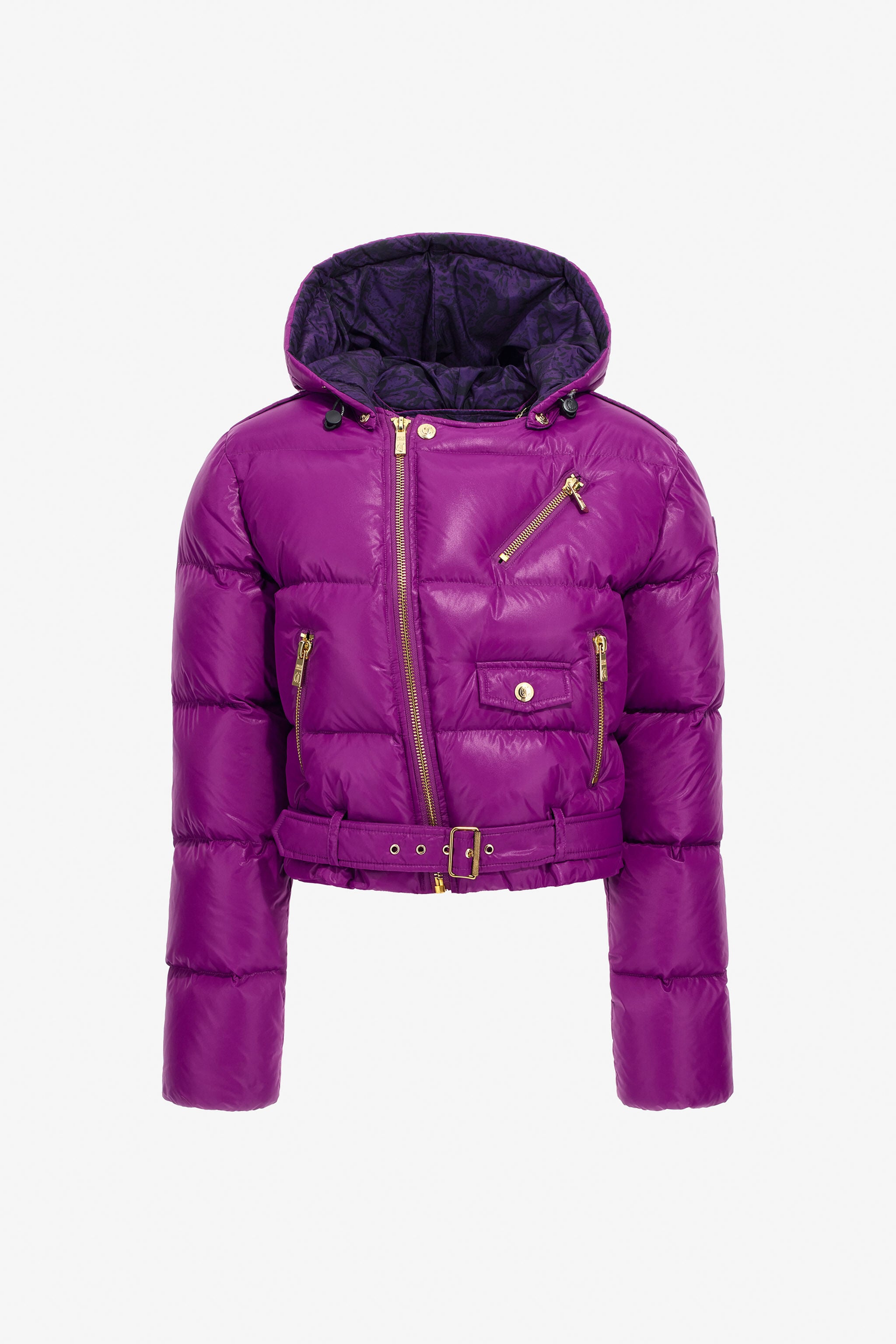 JC Just Cavalli Down Jacket JC Just Cavalli Down Jacket Purple TFT160-TF227