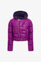JC Just Cavalli Down Jacket JC Just Cavalli Down Jacket Purple TFT160-TF227