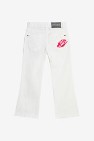 JC Pantaloni in denim bianco WHITE WFJ21F-DE025