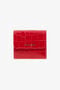 RC Porte-Cartes Rouge En Cuir Imprimé Crocodile RC Porte-Cartes Rouge En Cuir Imprimé Crocodile Rouge TKA004-PZ975