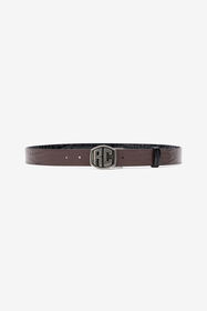 RC Cintura Reversibile Con Monogram RC Nero VRC004-PZ425