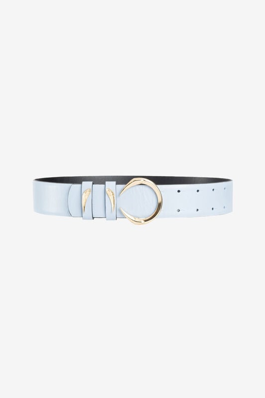 RC C Logo Leather Belt RC C Logo Leather Belt Light blue OKC007-PZ132