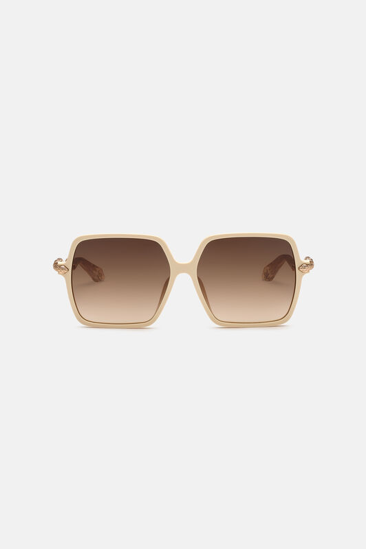 RC Sunglasses with femenine squared front shape. SHINY FULL CREAM VALD02-ID238