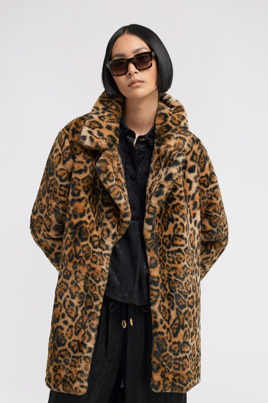 JC Just Cavalli Eco-fur JC Just Cavalli Eco-fur Brown TFT156-TF223