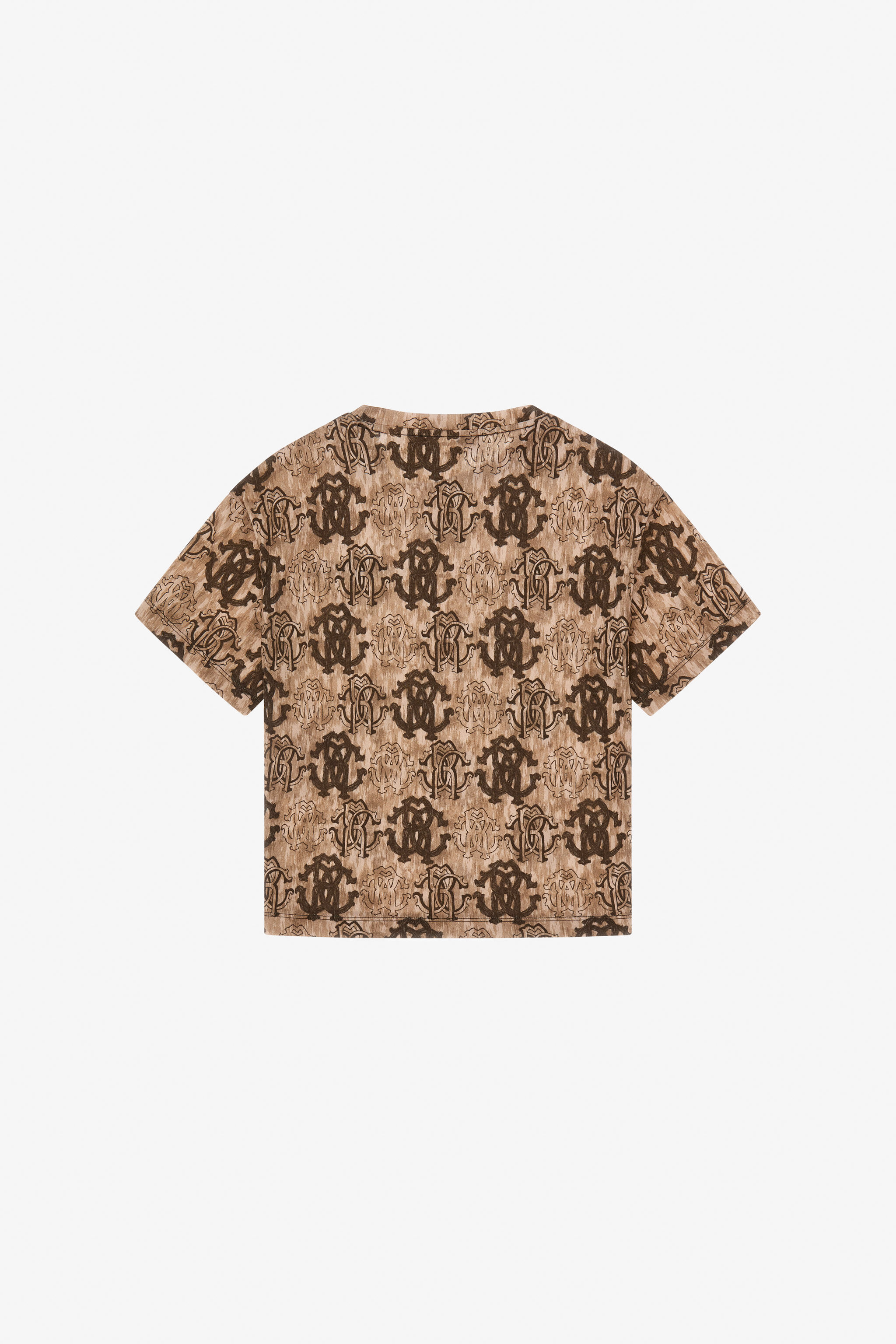 JU Monogram Tee JU Monogram Tee Light brown TJT60M-JFM11
