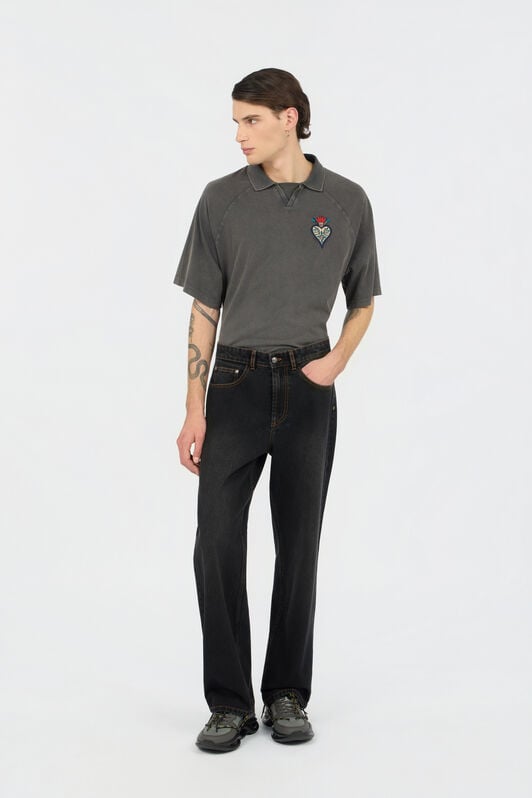 JC Dark Wash Denim Jeans JC Dark Wash Denim Jeans BLACK WFJ006-WF019