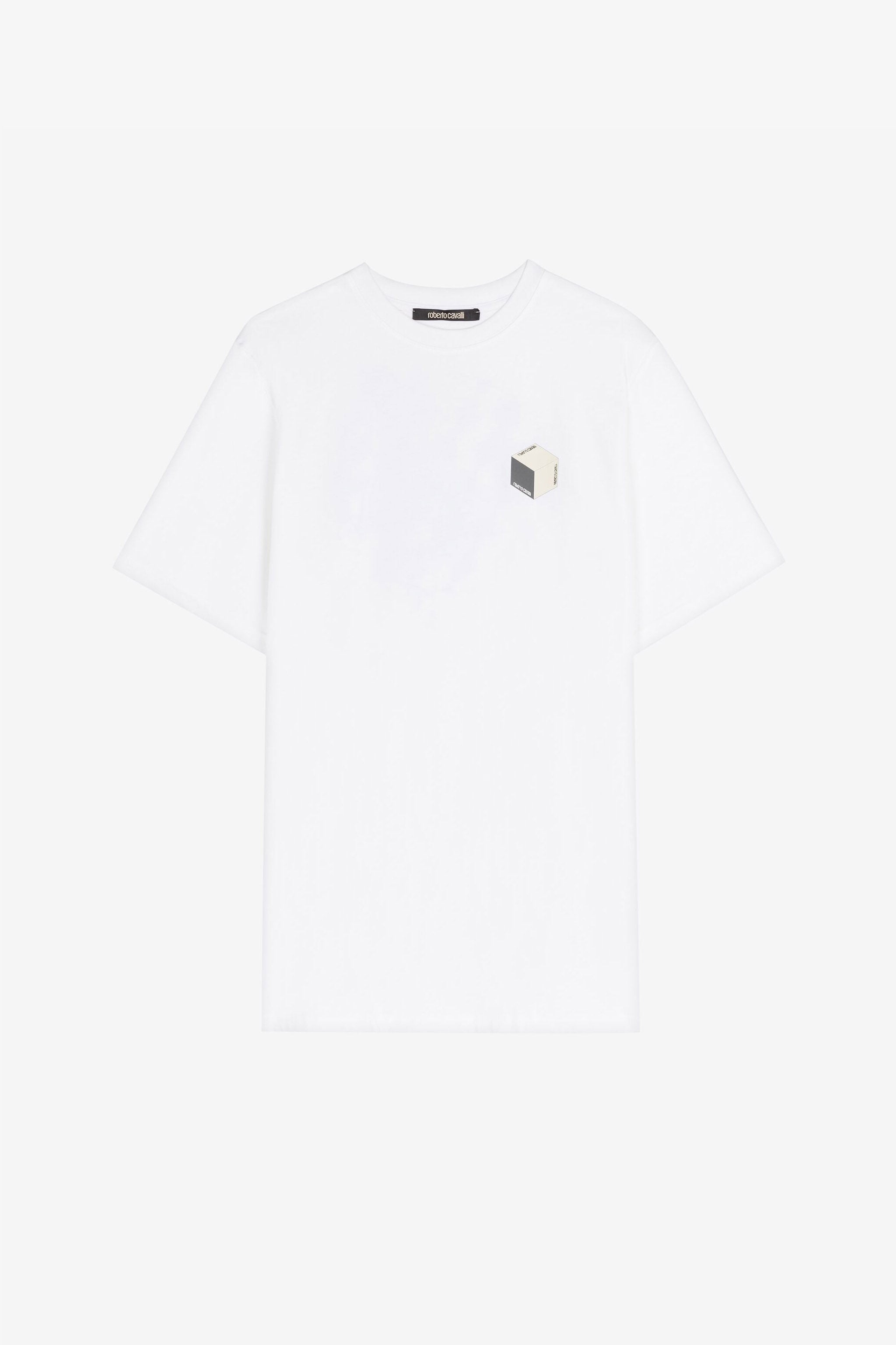 RC Graphic-Print Cotton T-Shirt RC Graphic-Print Cotton T-Shirt White RRT61R-JD060