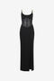 JC Long See-Through Dress JC Long See-Through Dress Black UFT177-UF243