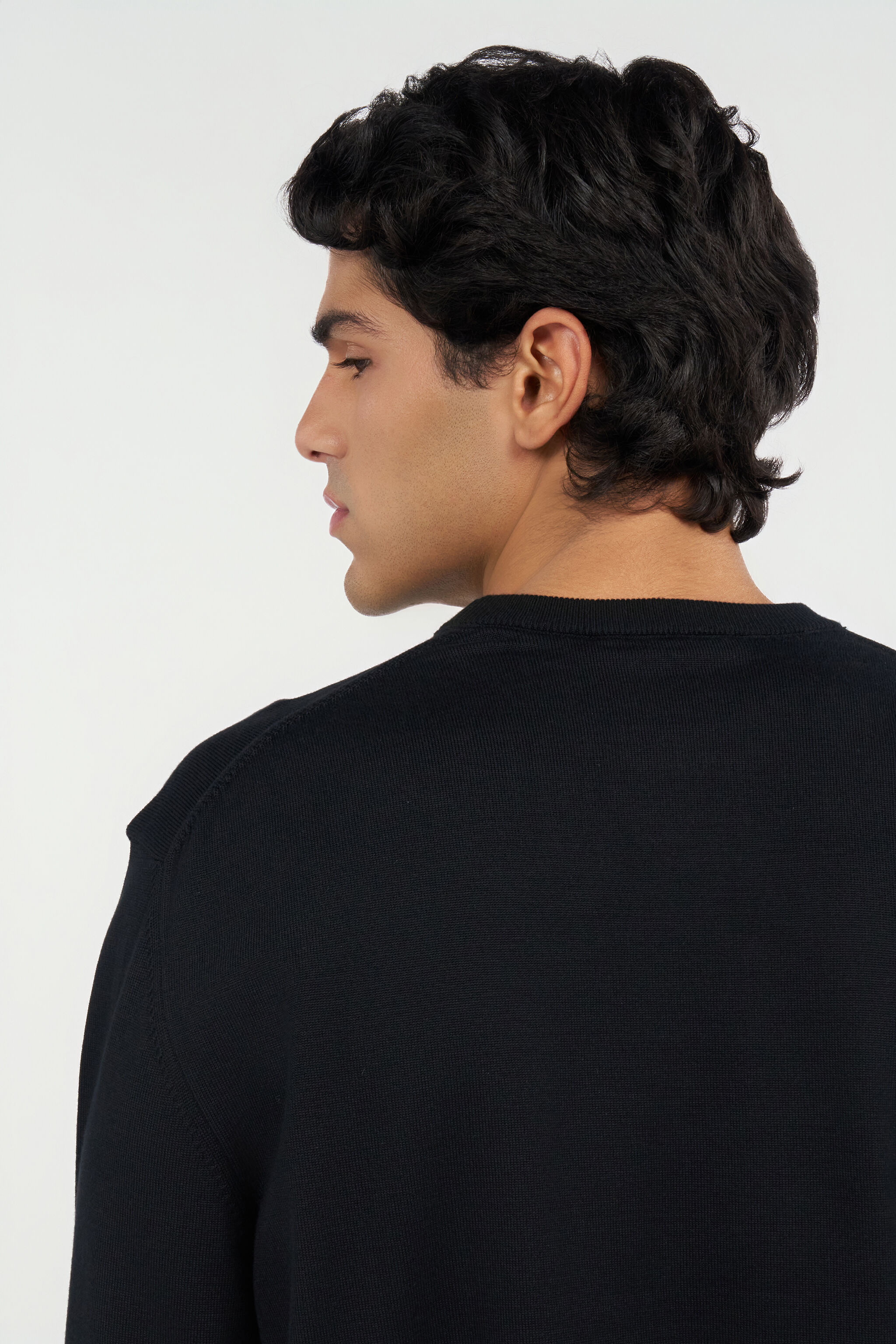 RC Cotton sweater RC Cotton sweater Black UMM608-WH003