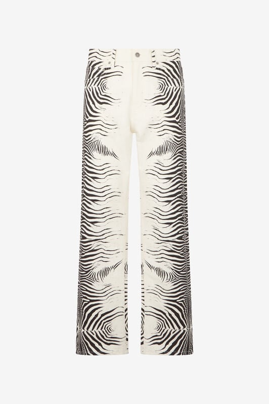 RC Jeans Denim Imprimé Zebra RC Jeans Denim Imprimé Zebra WHITE/BLACK ZEBRA SOJ20T-DL008