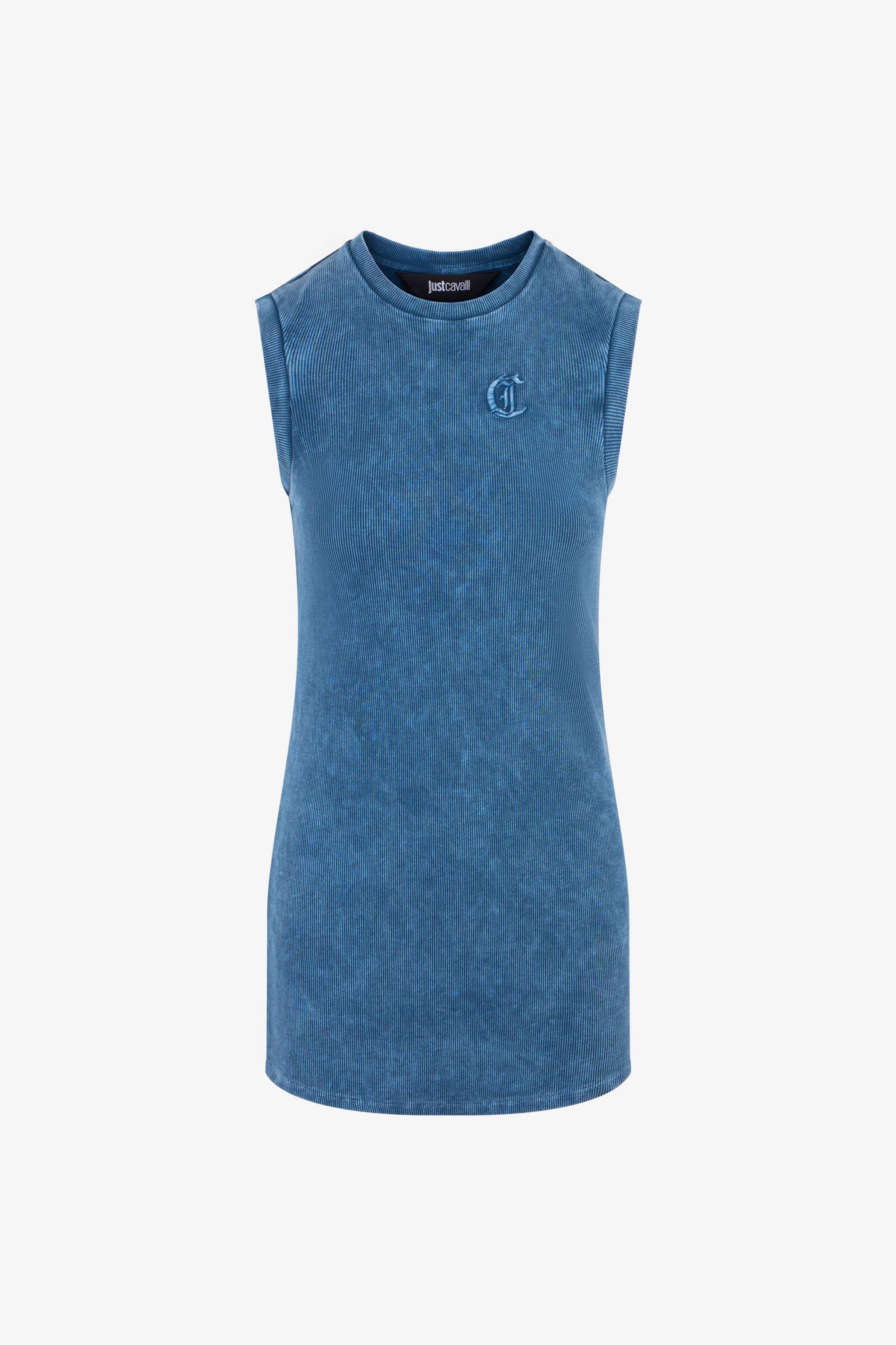 JC Blaues Geripptes Mini Kleid NAVY UFT163-UF229