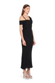 RC Chain strap dress BLACK IWT123-JJ049