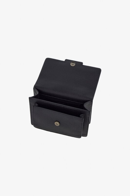 RC Black Pochette Bag with Monogram RC RC Black Pochette Bag with Monogram RC Black OOB00C-PZA12