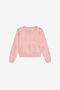 JU Jersey de punto rosa blush con monograma JU Jersey de punto rosa blush con monograma PINK HEAV. XJM61K-MQS84