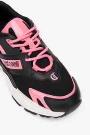 JC Rosa-Schwarze Chunky-Sneakers 899+900+611 VFS081-VF609