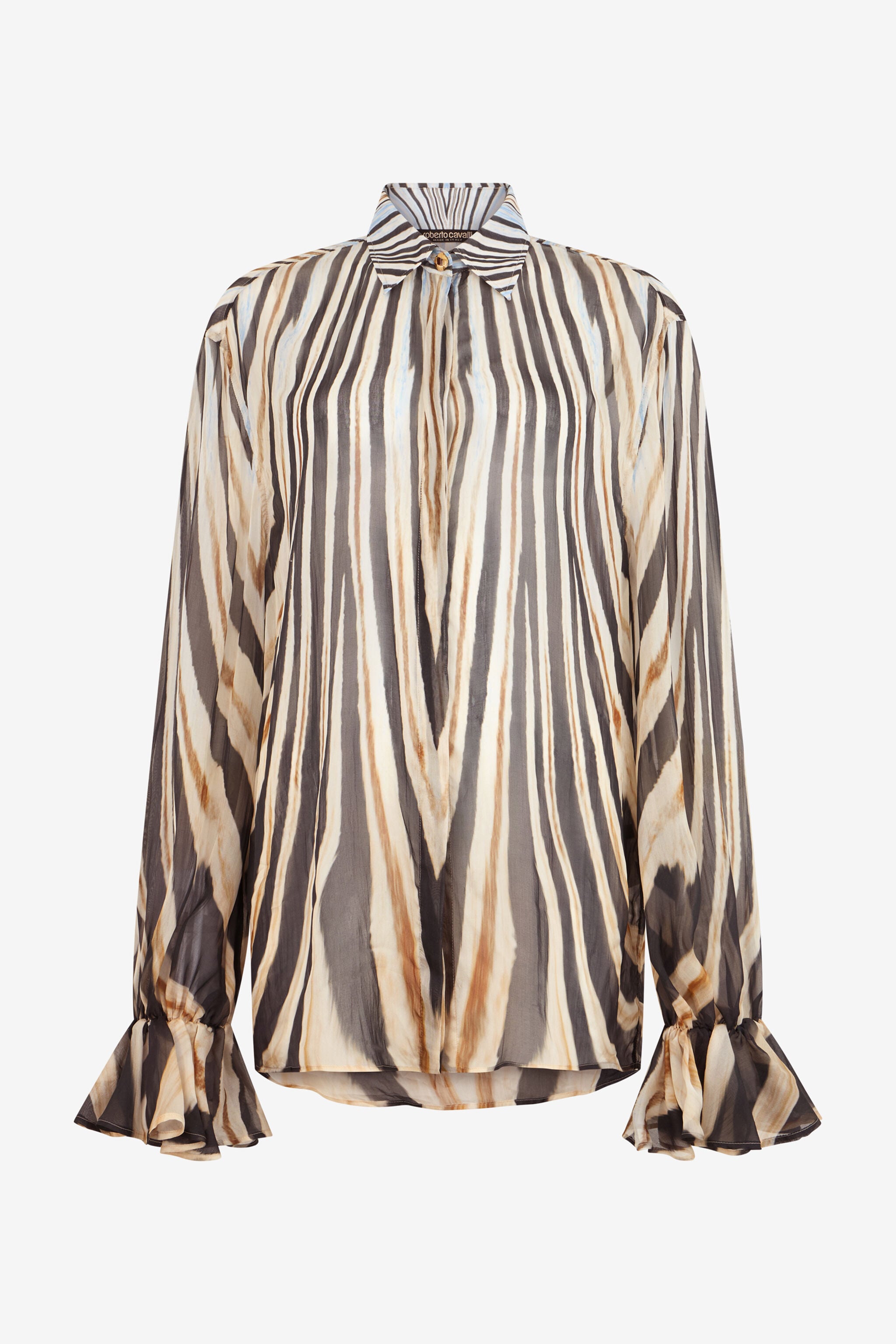 Roberto Cavalli シルク 総柄 ブラウス Sites-robertocavalli_us-Site